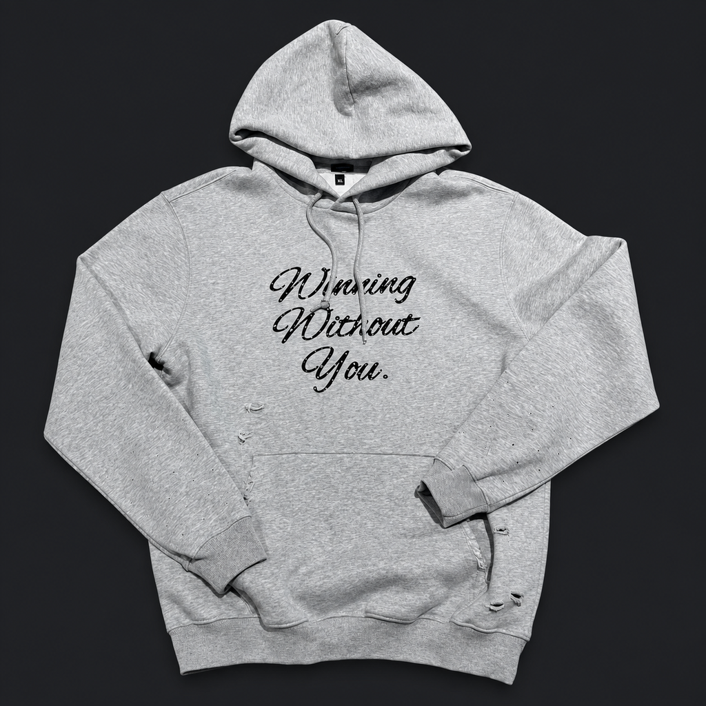 WWY “Ash Signature” Hoodie — front view