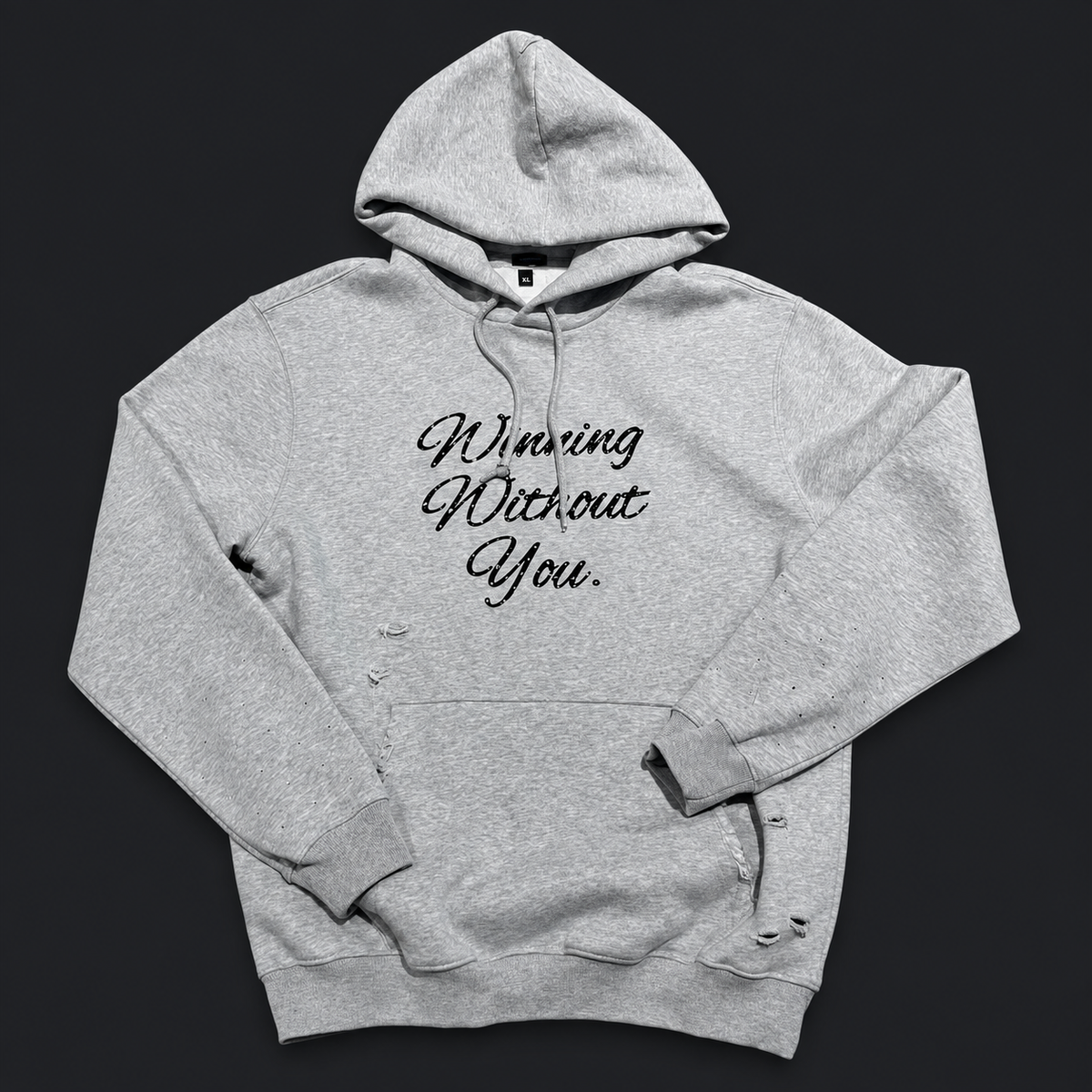 WWY “Ash Signature” Hoodie — front view