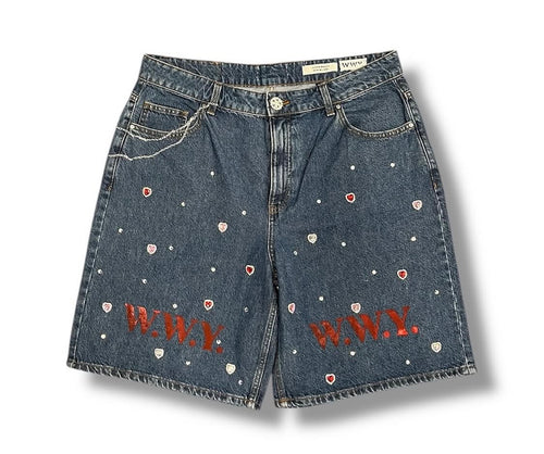 WWY Atelier Denim 04 Heartstud Charcoal front
