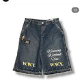 WWY Atelier Denim 05 Noir Script Carpenter front