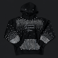 WWY Black Crown Hoodie — front view