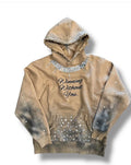 WWY Champagne Dust Crystal Hoodie front