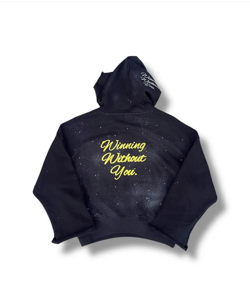 WWY Victory Script Hoodie back