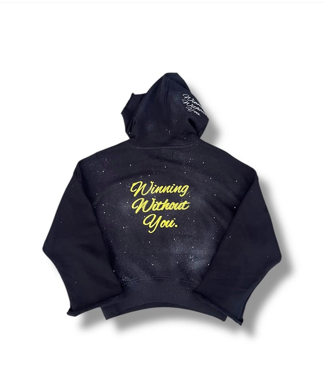 WWY Victory Script Hoodie back