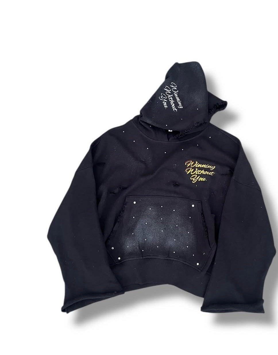 WWY Victory Script Hoodie front